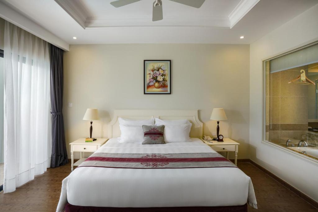 Phòng deluxe Vinpearl Resort & Spa Nha Trang Bay