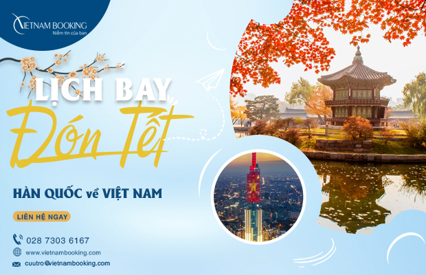 Thông tin chuyến bay thương mại từ Hàn Quốc về Việt Nam | Mới nhất