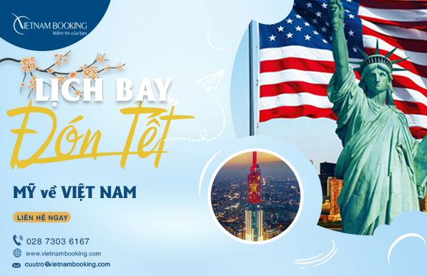 Cập nhật chuyến bay từ Mỹ về Việt Nam trong 2022